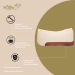 F10 Ultra Fine 32"X32" Full Skirt Saddle Pad image 1